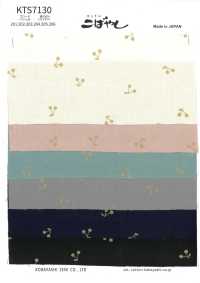 KTS7130 Estampa De Padrão Pequeno Em Tecido De Algodão[Têxtil / Tecido] Algodão Kobayashi Foto secundária
