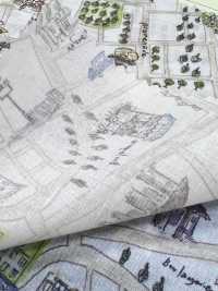 DP-5000-5 Padrão De Mapa De Impressão Digital Para Gramado 60[Têxtil / Tecido] HOKKOH Foto secundária