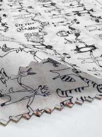 1026-625-10 60 Animais De Jardim Que Se Dão As Mãos[Têxtil / Tecido] HOKKOH Foto secundária