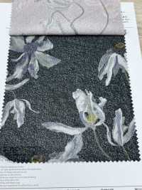 7026-440-1 Jersey Fundido Com Estampa De Flores Em Movimento[Têxtil / Tecido] HOKKOH subfoto