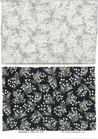 KTS7135 Tecido De Algodão Com Estampa Floral Pequena E De Gatos[Têxtil / Tecido] Algodão Kobayashi Foto secundária