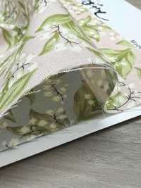 KTS7135 Tecido De Algodão Com Estampa Floral Pequena E De Gatos[Têxtil / Tecido] Algodão Kobayashi Foto secundária