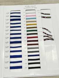 R-212L Cordão Para Bolsa Luster Cord, Trama Regular, Tingido Com Fio[Cabo De Fita] RIVER Foto secundária