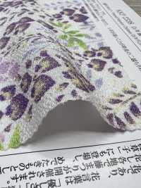 KKP2338-D-FUJINOHANA Flor De Glicínias Futako Chirimen[Têxtil / Tecido] Uni Textile(Komon Studio) Foto secundária