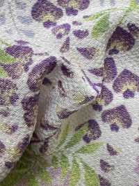 KKP2338-D-FUJINOHANA Flor De Glicínias Futako Chirimen[Têxtil / Tecido] Uni Textile(Komon Studio) Foto secundária