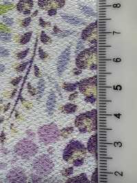 KKP2338-D-FUJINOHANA Flor De Glicínias Futako Chirimen[Têxtil / Tecido] Uni Textile(Komon Studio) Foto secundária