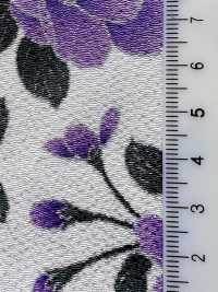 KKP2338-D-YAEZAKURA Futako Chirimen Flor De Cerejeira Dupla[Têxtil / Tecido] Uni Textile(Komon Studio) Foto secundária