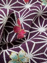 KKP2338-D-ASANOHA Coleção De Tesouros Futako Chirimen[Têxtil / Tecido] Uni Textile(Komon Studio) Foto secundária