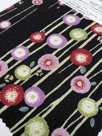KKP2338-D-YTSUBAKI Futako Chirimen Yume Tsubaki[Têxtil / Tecido] Uni Textile(Komon Studio) Foto secundária