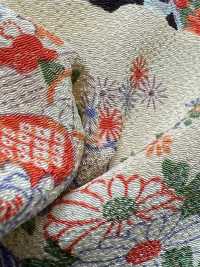 KKP2338-D-YUGA Futako Chirimen Yuga[Têxtil / Tecido] Uni Textile(Komon Studio) Foto secundária