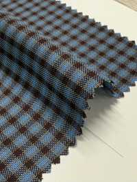 3SG042 Xadrez Oxford Em Poliéster Reciclado[Têxtil / Tecido] Chambray Foto secundária