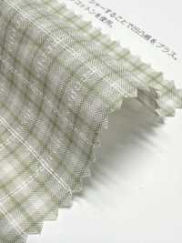 3SG040 Xadrez Dobby Em Algodão Orgânico[Têxtil / Tecido] Chambray Foto secundária