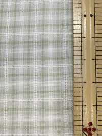3SG040 Xadrez Dobby Em Algodão Orgânico[Têxtil / Tecido] Chambray Foto secundária