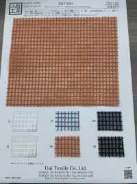 KKF8403 Verificação De Gráfico Organza[Têxtil / Tecido] Uni Textile(Komon Studio) Foto secundária