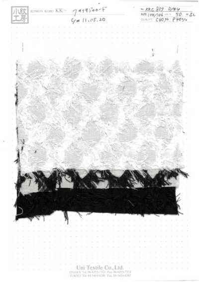 KKC837-D-4 Jacquard felpudo