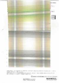 35527 Algodão Orgânico Tingido Em Fio/linho/rami, Cor Ombre Claro[Têxtil / Tecido] SUNWELL subfoto