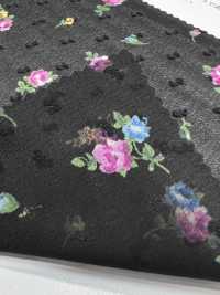 KKP2755-D118 Georgette Corte Neve[Têxtil / Tecido] Uni Textile(Komon Studio) Foto secundária