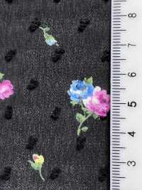 KKP2755-D118 Georgette Corte Neve[Têxtil / Tecido] Uni Textile(Komon Studio) Foto secundária