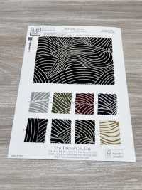 KKP3338-D1134 Tempestade De Neve Em Flor De Cerejeira Futako Chirimen[Têxtil / Tecido] Uni Textile(Komon Studio) Foto secundária