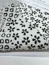 KKP3338-D340 Chirimen Chirimen®[Têxtil / Tecido] Uni Textile(Komon Studio) Foto secundária