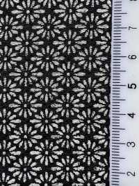 KKP3338-D-KIKUBISHI Futako Chirimen Kikubishi[Têxtil / Tecido] Uni Textile(Komon Studio) Foto secundária
