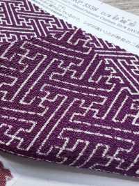 KKP3338-D-SAYAGATA Futako Chirimen Saaya Weave[Têxtil / Tecido] Uni Textile(Komon Studio) Foto secundária