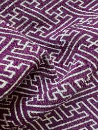 KKP3338-D-SAYAGATA Futako Chirimen Saaya Weave[Têxtil / Tecido] Uni Textile(Komon Studio) Foto secundária