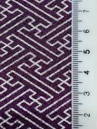 KKP3338-D-SAYAGATA Futako Chirimen Saaya Weave[Têxtil / Tecido] Uni Textile(Komon Studio) Foto secundária