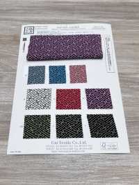 KKP3338-D-SAYAGATA Futako Chirimen Saaya Weave[Têxtil / Tecido] Uni Textile(Komon Studio) Foto secundária