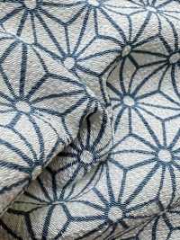 KKP3338-D-KOJIRO Futako Chirimen Saaya Weave[Têxtil / Tecido] Uni Textile(Komon Studio) Foto secundária