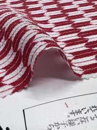 KKP3338-D-YAGASURI Futago Chirimen Yagasuri[Têxtil / Tecido] Uni Textile(Komon Studio) Foto secundária