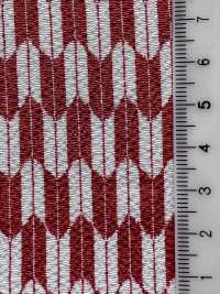 KKP3338-D-YAGASURI Futago Chirimen Yagasuri[Têxtil / Tecido] Uni Textile(Komon Studio) Foto secundária