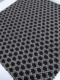 KKP3338-D-KAGOME Futako Chirimen Kagome Komon[Têxtil / Tecido] Uni Textile(Komon Studio) Foto secundária