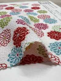 KKP2338-D-HAIKARA Futako Chirimen Haikara Kogiku[Têxtil / Tecido] Uni Textile(Komon Studio) Foto secundária