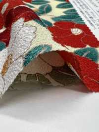 KKP2338-D-MODANTBK Futako Chirimen Camélia Moderna[Têxtil / Tecido] Uni Textile(Komon Studio) Foto secundária