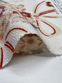 KKP2338-D-SKRMSB Futako Chirimen Sakura Musubi[Têxtil / Tecido] Uni Textile(Komon Studio) Foto secundária