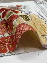 KKP2338-D-SYOCHIKU Futako Chirimen Pinho, Bambu E Ameixa[Têxtil / Tecido] Uni Textile(Komon Studio) Foto secundária