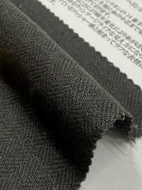 OJE253343 Acabamento De Lavagem Vintage Em Espinha De Peixe De Linho De Algodão Rami[Têxtil / Tecido] Oharayaseni Foto secundária