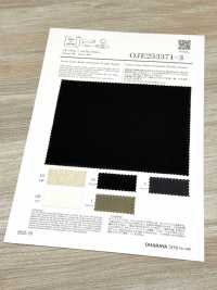 OJE253372 Tecido De Algodão, Linho E Rami Com Acabamento Lavado[Têxtil / Tecido] Oharayaseni Foto secundária