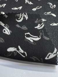 KKP4037-58-DSB-325 Superfície Com Acabamento Lixado 75d, Georgette Extremamente Leve E De Largura Ampla.[Têxtil / Tecido] Uni Textile(Komon Studio) Foto secundária