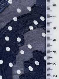 KKP4193-D301-9 Jacquard De Corte Chiffon[Têxtil / Tecido] Uni Textile(Komon Studio) Foto secundária