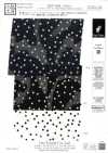 KKP4193-D301-9 Jacquard de chiffon recortado