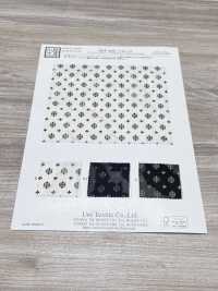 KKP4193-D301-123 Chiffon Com Estampa Jacquard Monocromática[Têxtil / Tecido] Uni Textile(Komon Studio) Foto secundária