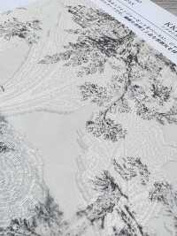 KKP4193-D301-133 Jacquard De Corte Chiffon[Têxtil / Tecido] Uni Textile(Komon Studio) Foto secundária