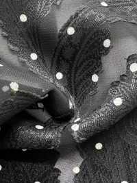 KKP4193-D301-73 Jacquard De Corte Chiffon[Têxtil / Tecido] Uni Textile(Komon Studio) Foto secundária