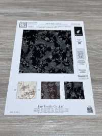 KKP4193-D301-75 Jacquard De Corte Chiffon[Têxtil / Tecido] Uni Textile(Komon Studio) Foto secundária
