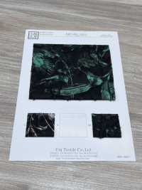 KKP4193-D303-9 Jacquard De Corte Chiffon[Têxtil / Tecido] Uni Textile(Komon Studio) Foto secundária