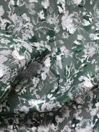 KKP4193-D41-98 Jacquard De Corte Chiffon[Têxtil / Tecido] Uni Textile(Komon Studio) Foto secundária