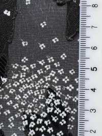 KKP4193-D100-93 Jacquard De Corte Chiffon[Têxtil / Tecido] Uni Textile(Komon Studio) Foto secundária