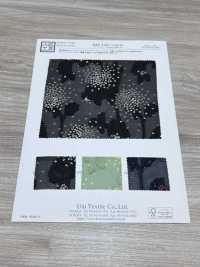 KKP4193-D100-93 Jacquard De Corte Chiffon[Têxtil / Tecido] Uni Textile(Komon Studio) Foto secundária